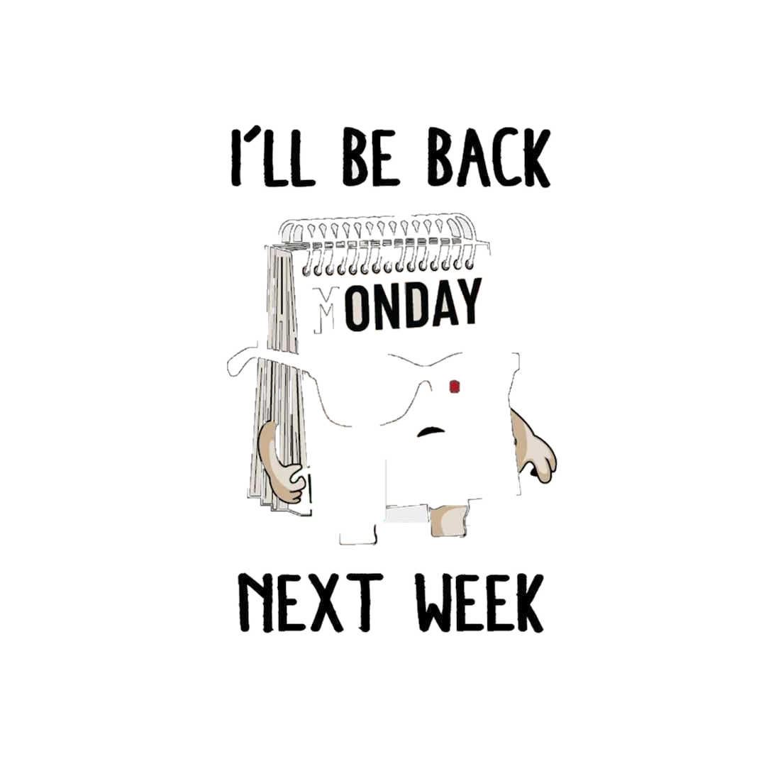 I'll Be Back Sticker